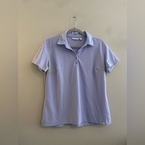 Lady Hagen Lilac/Light Purple Short Sleeve Polo Golf